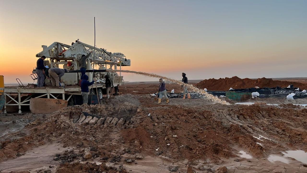 تجربة ابار المياه 